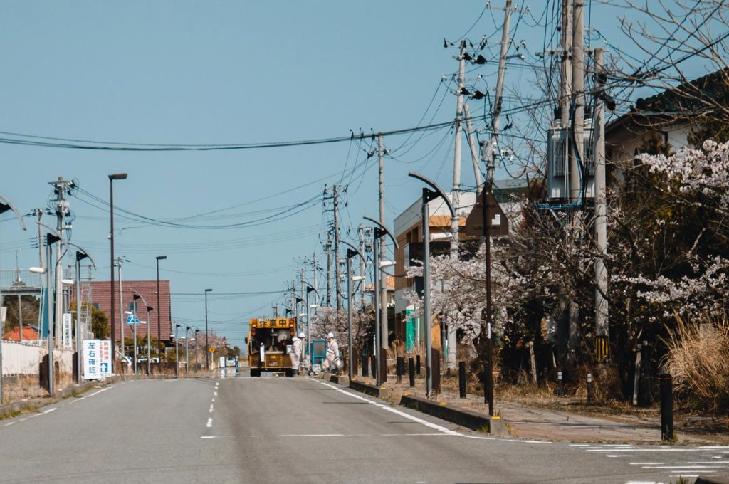 Empty Streets Of Fukushima After Nuclear Disaster